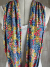 Liberty of London Jersey Infinity Scarf in Multicolour Floral