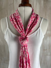 Liberty of London infinity Loop Jersey Scarf in Trev in Pink