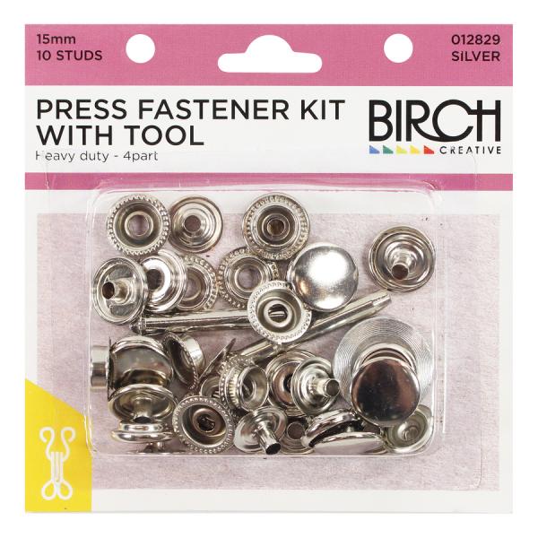 Heavy Duty Press Fastener Kit with Tool