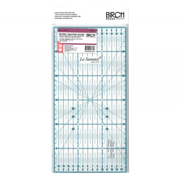 Metric Quilting Ruler 15cm x 30cm