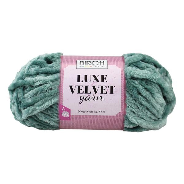 Luxe Velvet Yarn 200g in Beach Glass