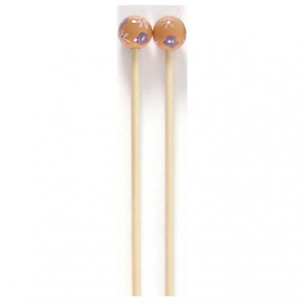 Hand Painted Bamboo Knitting Needles