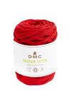 Red recycled cotton tubular 4mm DMC Nova Vita Yarn