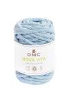 Pastel Blue recycled cotton tubular 4mm DMC Nova Vita Yarn