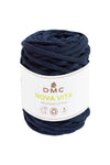 Navy recycled cotton tubular 4mm DMC Nova Vita Yarn