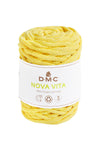 Pastel Yellow recycled cotton tubular 4mm DMC Nova Vita Yarn