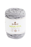 Light Grey recycled cotton tubular 4mm DMC Nova Vita Yarn