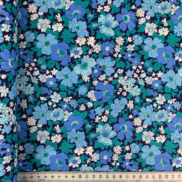 Liberty “Flower Show Midnight Garden” Collection Fabrics