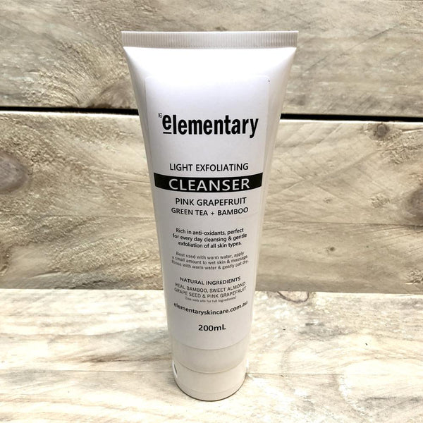 Elementary Light Exfoliating Facial Cleanser with Bamboo Powder