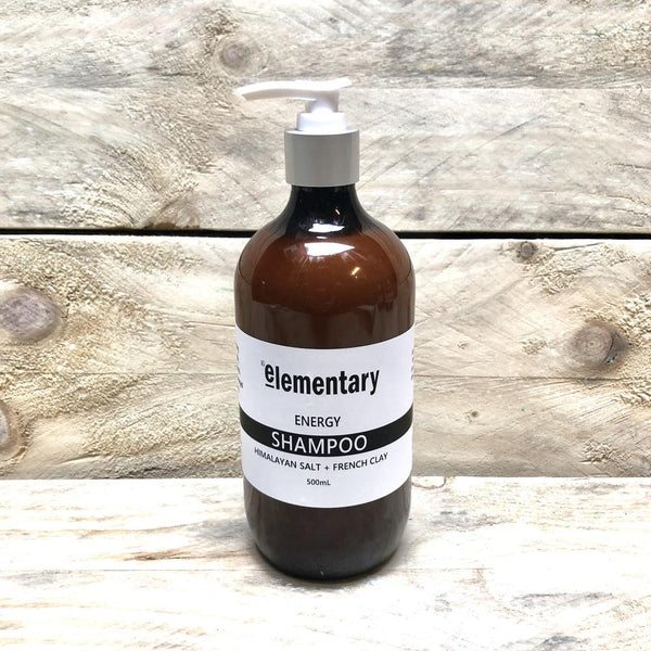 Elementary Natural Liquid Shampoo with Himalayan Salt & French Clay