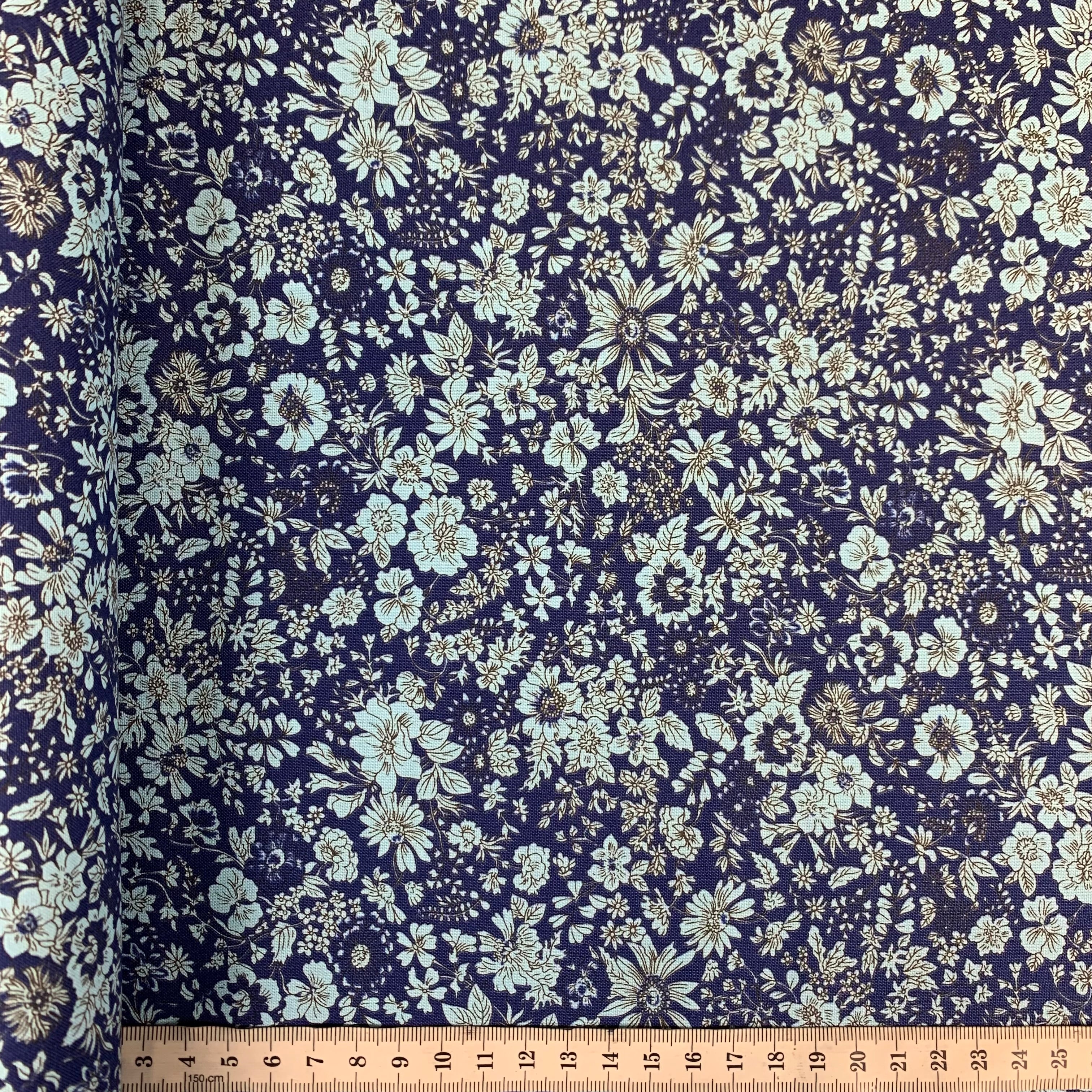 Liberty “Flower Show Midnight Garden” Collection Fabrics