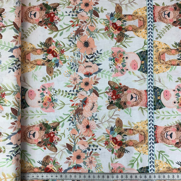 Mia Charro "Farm Friends" Fabric Collection