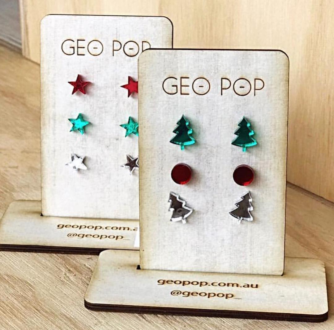 Geo Pop Earrings