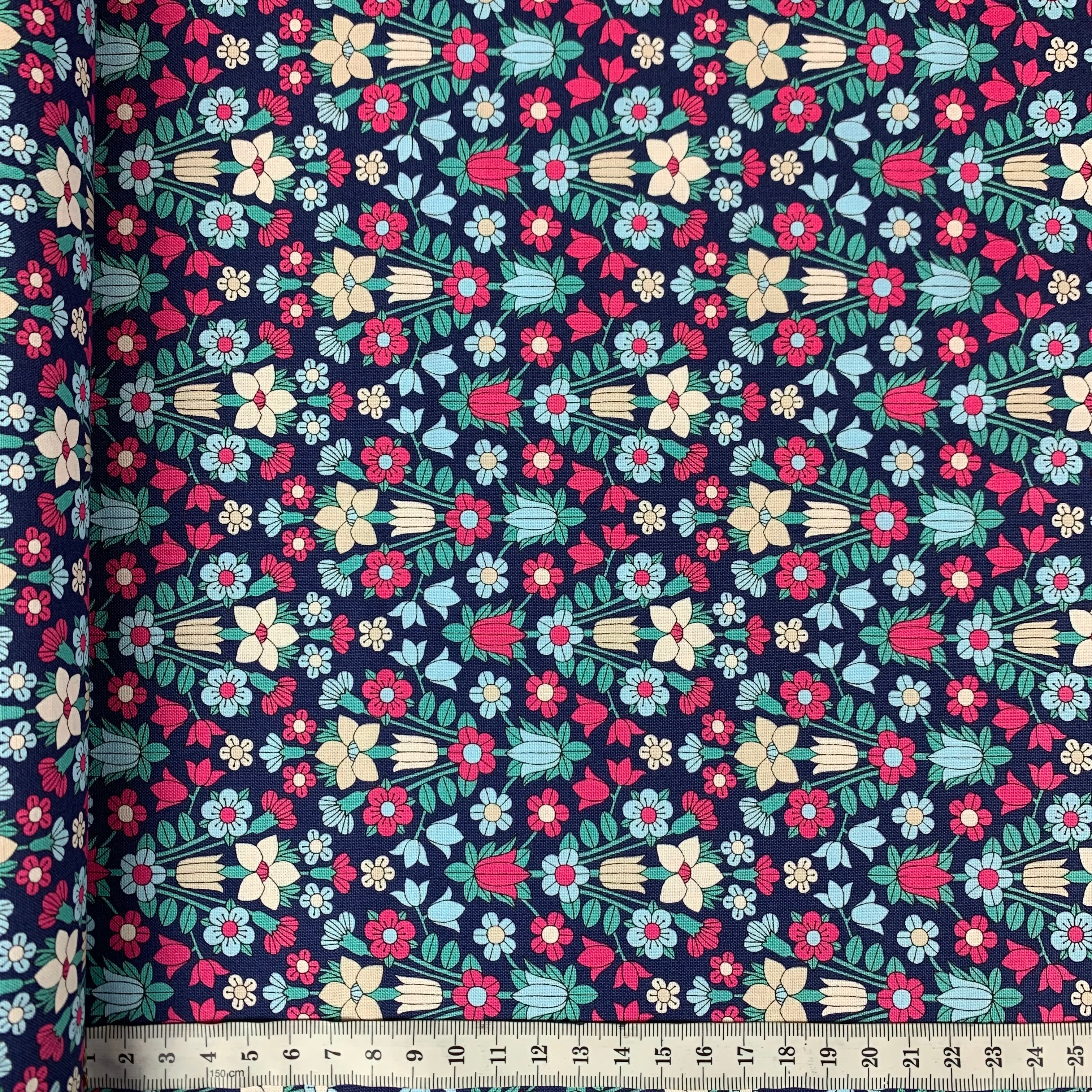 Liberty “Flower Show Midnight Garden” Collection Fabrics