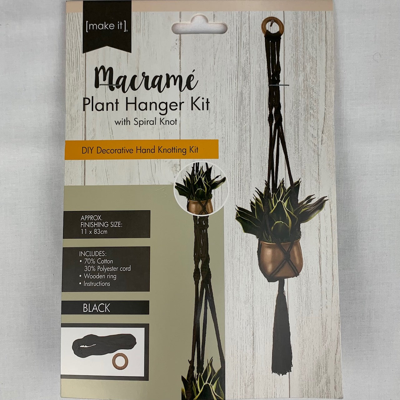 Macrame Plant Hanger Kit