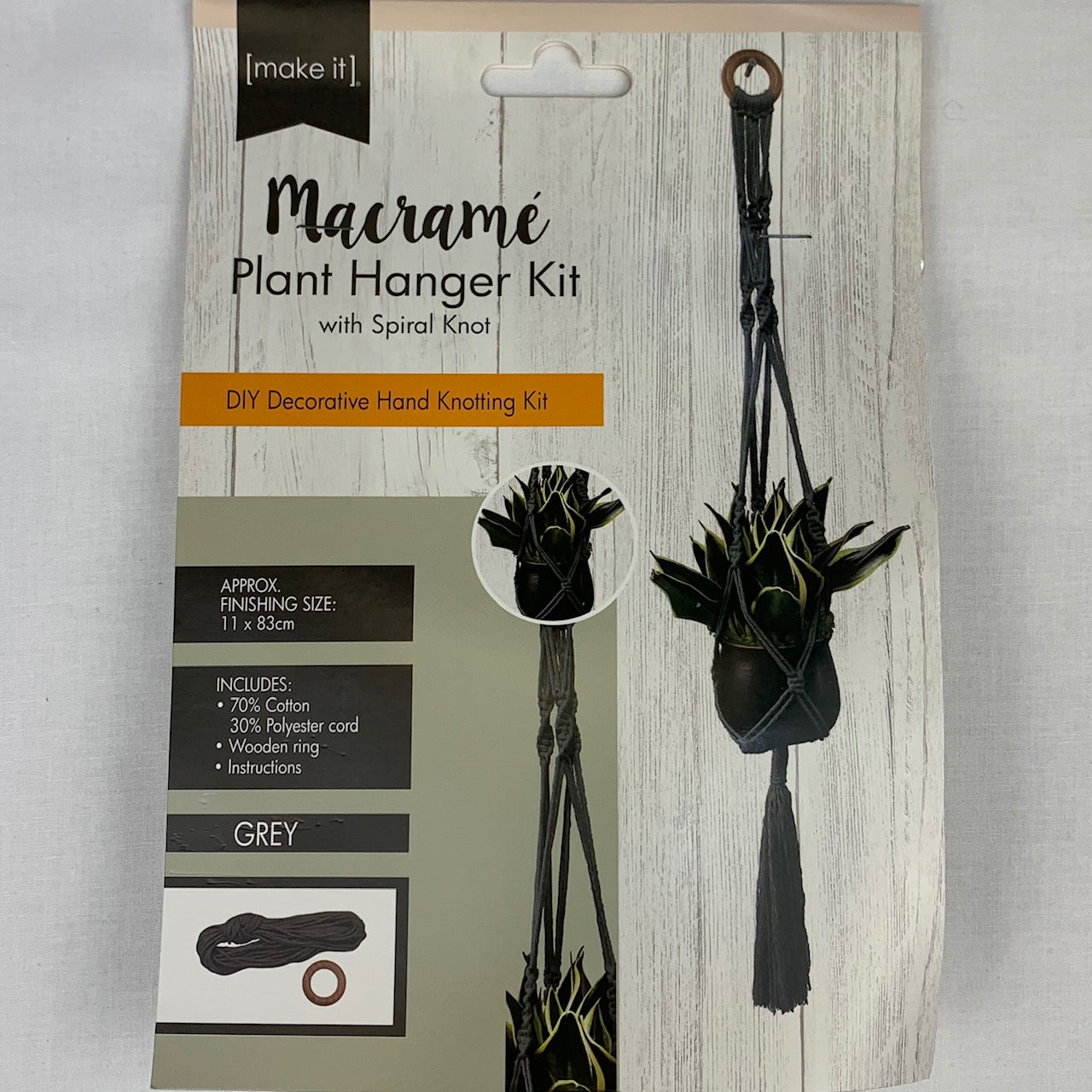 Macrame Plant Hanger Kit