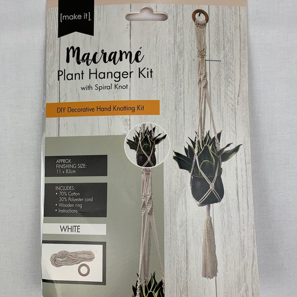 Macrame Plant Hanger Kit