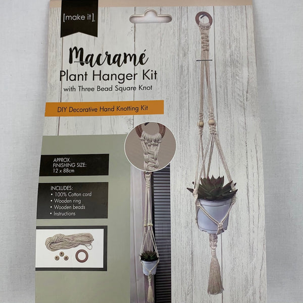 Macrame Plant Hanger Kit