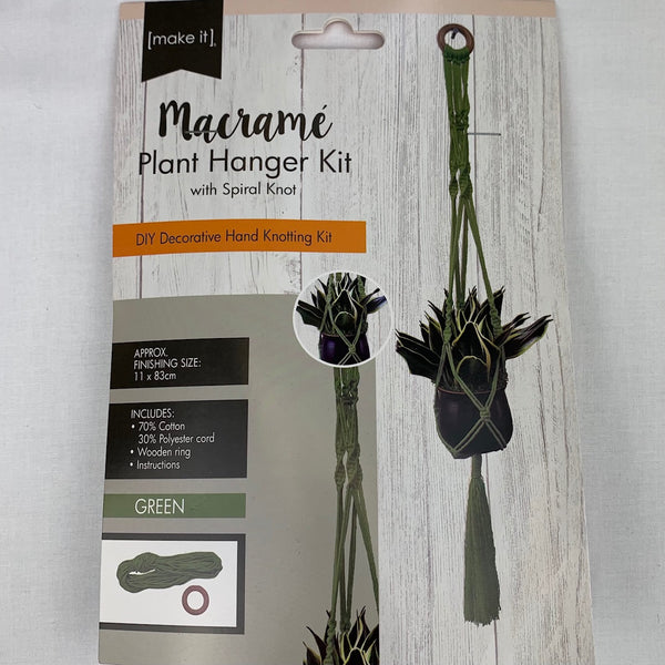 Macrame Plant Hanger Kit