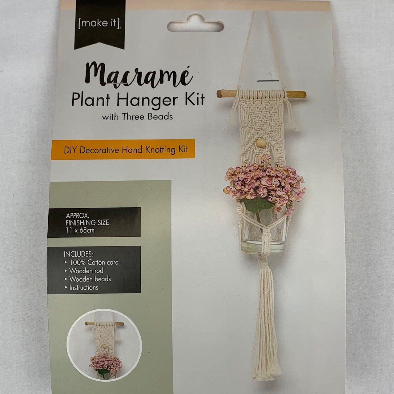 Macrame Plant Hanger Kit