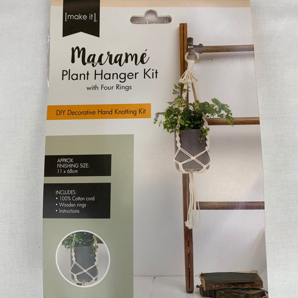 Macrame Plant Hanger Kit