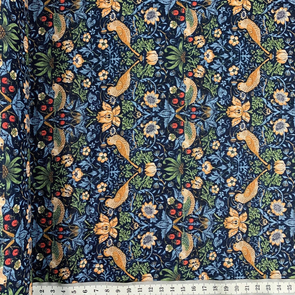 William Morris “Strawberry Thief” Fabric