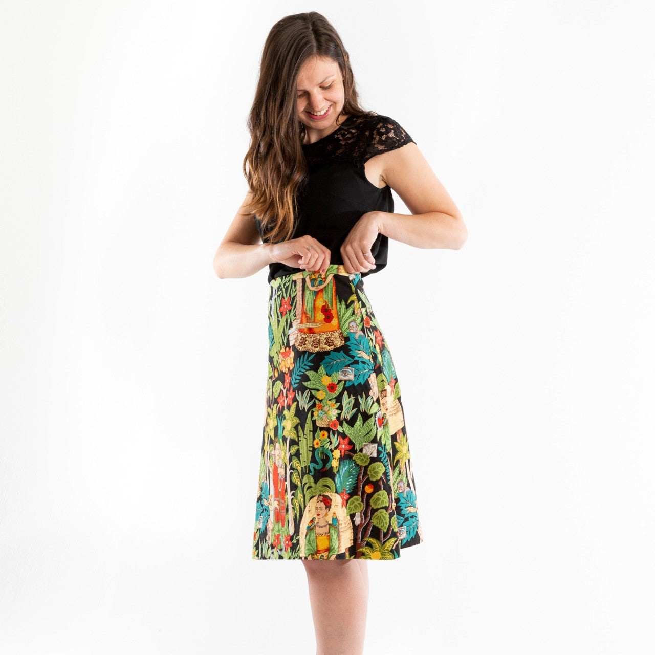 Handmade Sourpuss Women's A Line Skirt