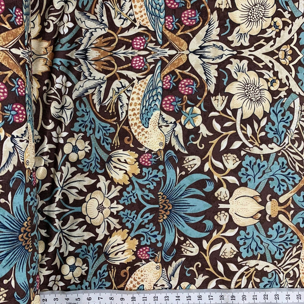 William Morris “Strawberry Thief” Fabric