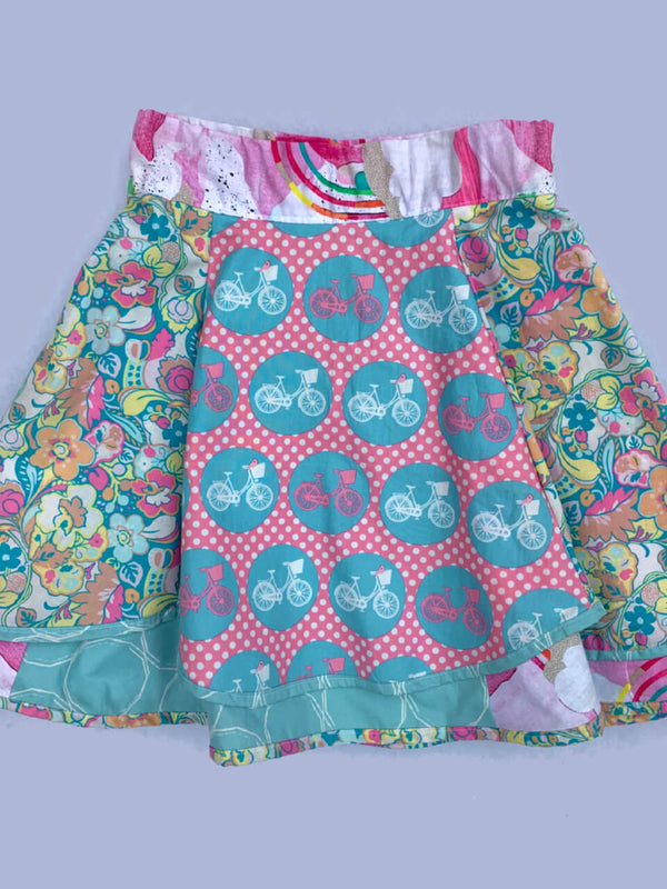 Girls Handmade  -  Playground Skirt