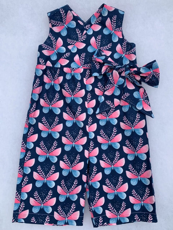 Girls Handmade Butterfly Parade Jumpsuit